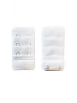 Beyaz Sütyen Uzatma Kopçası 2 Adet Kadın Giyim