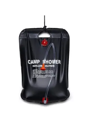 20 Litre Solar Isıtıcılı Kamp Duş Torbası