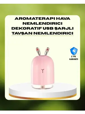 200 Ml Ultrasonik Aroma Difüzör Ve Hava Nemlendirici Gece Lambalı