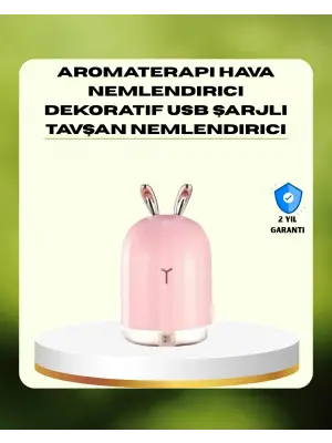 200 Ml Ultrasonik Aroma Difüzör Ve Hava Nemlendirici Gece Lambalı