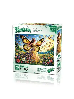 20093 PUZZLE 500 LADY BUTTERFLY