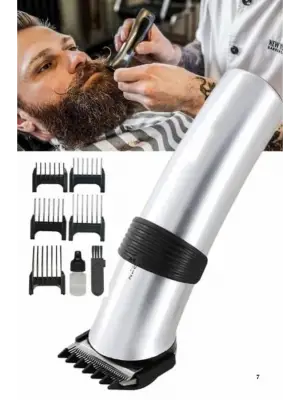2025 Model Çelik Kasa Profesyonel Saç Sakal Tüm Vücut Tüyü Lazer Öncesi Tıraş Makinesi