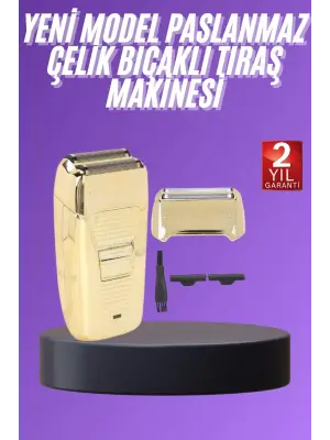 2025 Model Islak Kuru Kullanıma Uygun Tıraş Makinesi Uzun Pil Ömrü