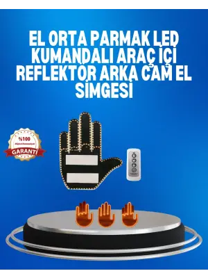 2025 Orijinal Led El Park Uyarı Sistemi Uzaktan Kumandalı