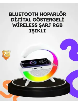 2025 Yeni Seri 15w Kablosuz Şarjlı Led Atmosfer Lambası