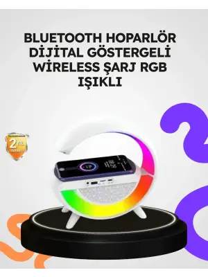 2025 Yeni Seri 15w Kablosuz Şarjlı Led Atmosfer Lambası