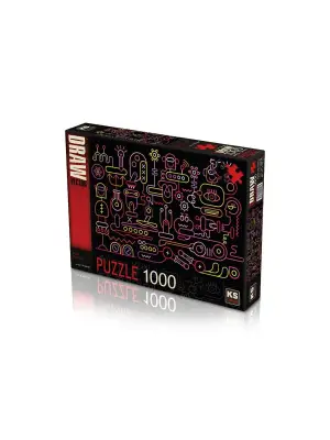 20518 Robot Atölyesi 1000 Parça Puzzle -KS Puzzle