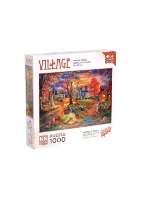 20671 Autumn Village 1000 Parça Puzzle -KS Puzzle