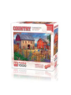 20676 The Bluebirds Song 1000 Parça Puzzle -KS Puzzle
