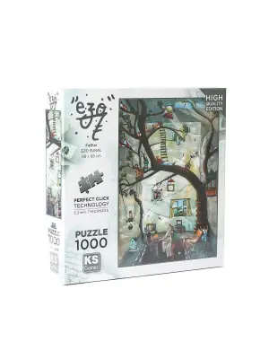 20731 Father-Ezo Sunal 1000 Parça Puzzle -KS Puzzle