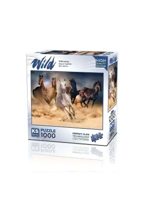 20769 PUZZLE 1000 WİLD HORSES