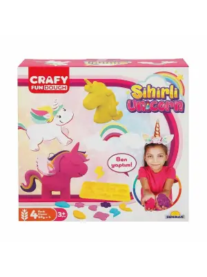 2090 Crafy Sihirli Unicorn Oyun Hamuru Seti -Sunman