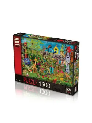 22009 Yaz Bahçesi Aimee Stewart 1500 Parça Art Gallery Puzzle -KS Puzzle