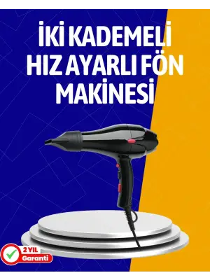 2200w Güçlü Motorlu Ergonomik Fön Makinesi