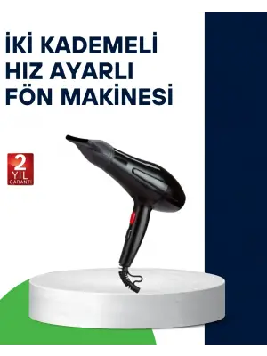 2200w Saç Kurutma Makinesi Soğuk Ve Sıcak Üfleme Fonksiyonlu