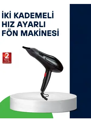 2200w Saç Kurutma Makinesi Soğuk Ve Sıcak Üfleme Fonksiyonlu