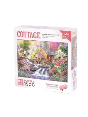 22027 Songbirds at Summertime Mill 1500 Parça Puzzle -KS Puzzle