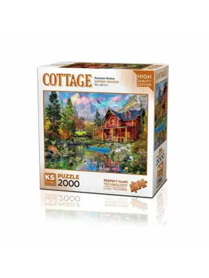 22513 Mountain Retreat 2000 Parça Puzzle -KS