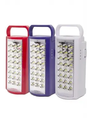 24 Büyük Ledli 80 Saat Yanan Powerbank Özellikli Akülü Led Işıldak