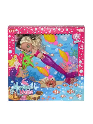 Omarı Deniz Kızı Işıltılı Küçük Kolye