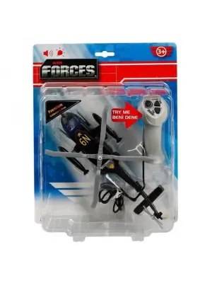 Omarı Kablo Kumandalı Helikopter - Ses ve Işık Özellikli