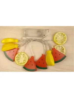 2m 10 Led  Meyveler Şekilli Işık