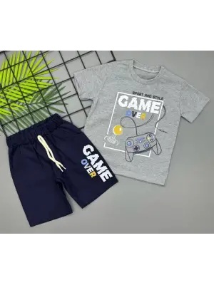 3/5 Yaş Game Konsol Baskılı Çocuk Takımı