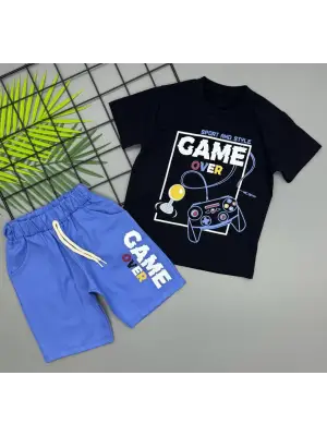 3/5 Yaş Game Konsol Baskılı Çocuk Takımı