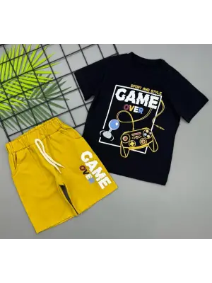 3/5 Yaş Game Konsol Baskılı Çocuk Takımı