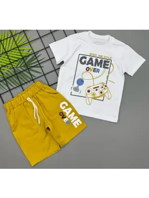 3/5 Yaş Game Over Baskılı Çocuk Takımı