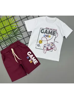 3/5 Yaş Game Over Baskılı Çocuk Takımı