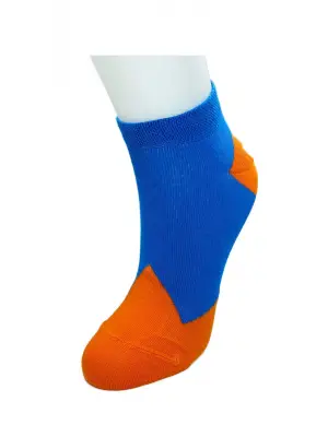 Renkli Geometrik Desen Pamuklu Kadın Bilek Çorap