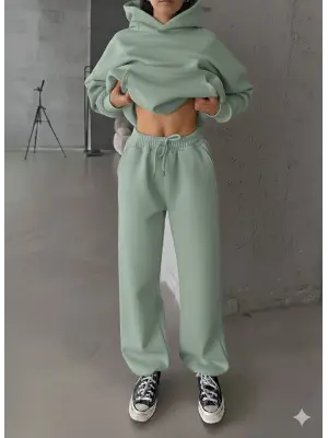 Mint Eşofman Lastik Paça Kadın Giyim