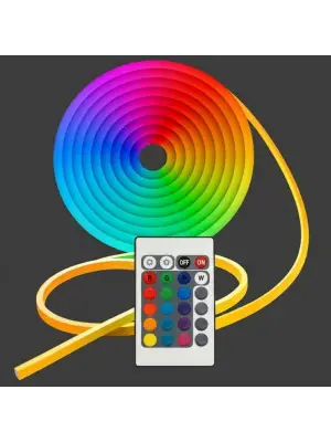 3 Metre Neon LED Işık – Esnek Dekoratif Ortam ve Oda Aydınlatması