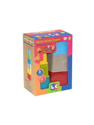 30798-LC EĞİTİCİ KAPLAR RENKLİ ZOO