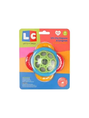 Omarı Yumuşak Silikon Diş Kaşıyıcı ve Çıngırak Uçlu Oyuncak