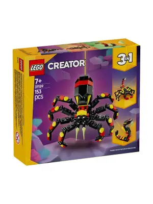 31159 Lego Creator 3in1 - Şaşırtıcı Örümcek 153 parça +7 yaş