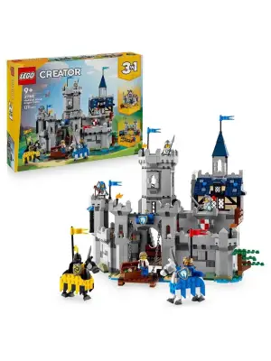 31168 Lego Creator 3in1 - Orta Çağ Atlı Şövalye Kalesi 1371 parça +9 yaş