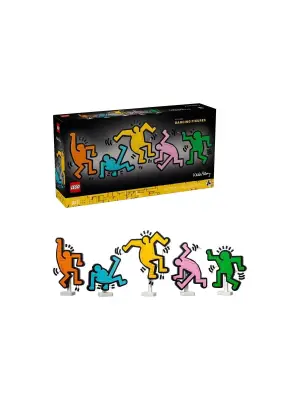Omarı Dans Eden Figürler Lego Seti - Keith Haring İkonları Parça +18 Yaş
