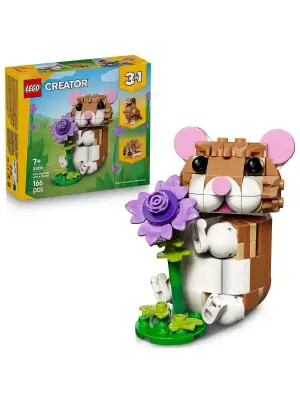 31376 Lego Creator 3in1 Sevimli Hamster ile Çiçek 166 parça +7 yaş