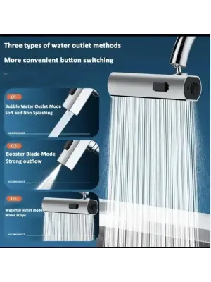 360 Derece Döner Musluk Başlığı