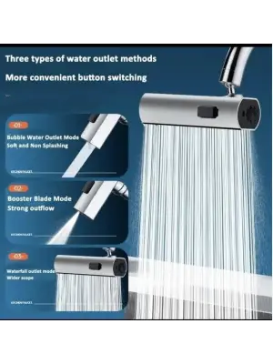 360 Derece Döner Musluk Başlığı