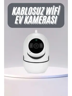 360° Full Hd Akıllı Kamera Hareket Sensörlü Wifi Kamera Çocuk Güvenlik Kamerası