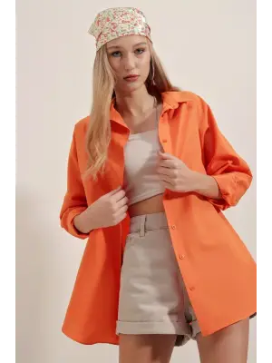 Göz Alıcı Oversize Uzun Gömlek