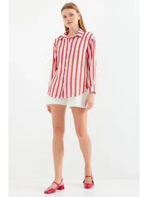 Modern Saten Gömlek