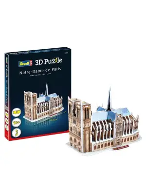 Omarı 3D Puzzle Notre Dame Katedrali - Eşsiz Tasarım ve Detaylar