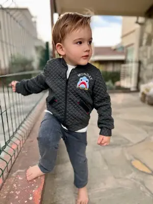 Modern Pilot Montlu 4-5-6 Yaş Erkek Çocuk Takımı