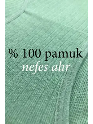 4 Adet Kadın Yüksek Bel Ribana   Külot S014