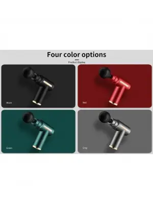 4 Başlıklı 6 Kademeli Titreşimli Şarjlı Mini Masaj Aleti