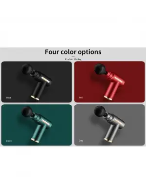 4 Başlıklı 6 Kademeli Titreşimli Şarjlı Mini Masaj Aleti